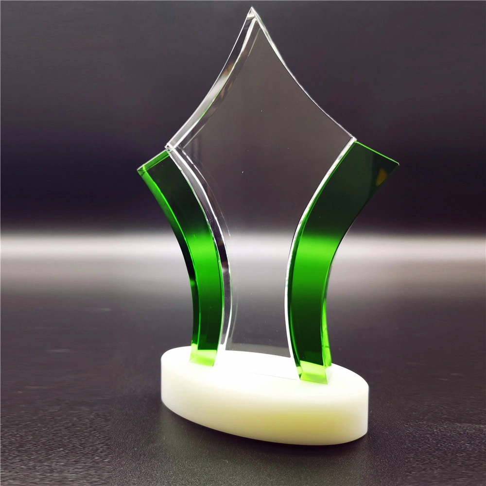 Simple Star Crystal Glass Trophy