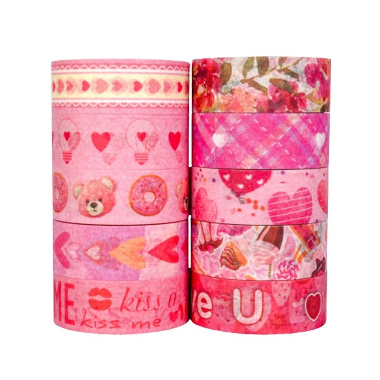 Pink Sweet Series Dessert DIY Decoration Masking Paper Washi Adhesive Tape