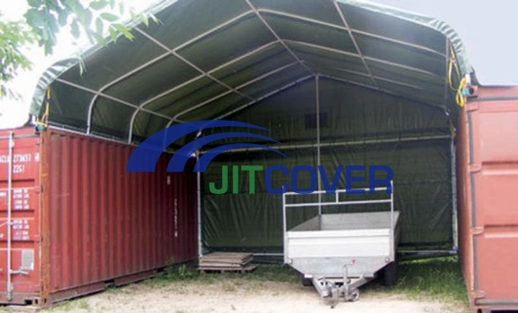 Container Mounted Dome Shelter / Container Tents (JIT-2040C)