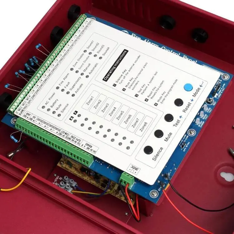 Sumring Fire Alarm Control Panel Fighting Conventional System 8 Zone