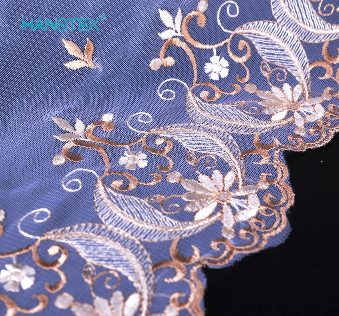 Hans Cheap Wholesale/Supplier Apparel White Lace Fabric