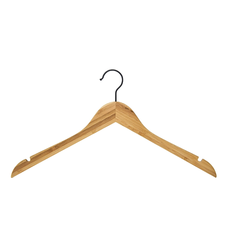 Eoncred Bamboo Hanger Eco Friendly Coat Hanger Customized Logo