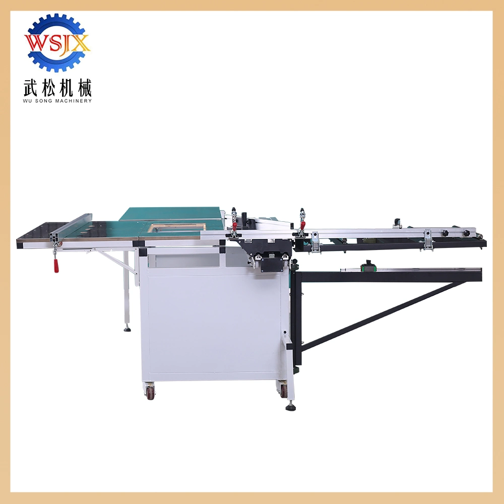 Wooden Woodworking Machine Wood Sliding Table Panel Cutting Saw for Furniture with Electric Lifting