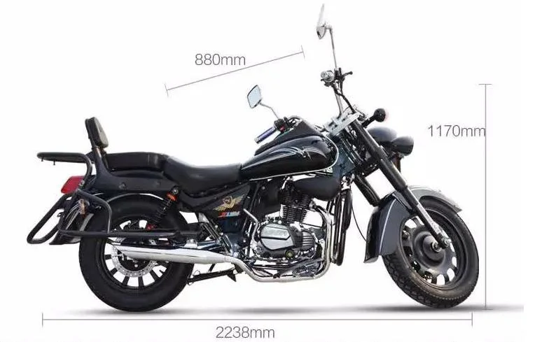 Классический Харлей крейсера "мотоциклов спорт мотоцикл 250cc 400 cc (HD250P-4)