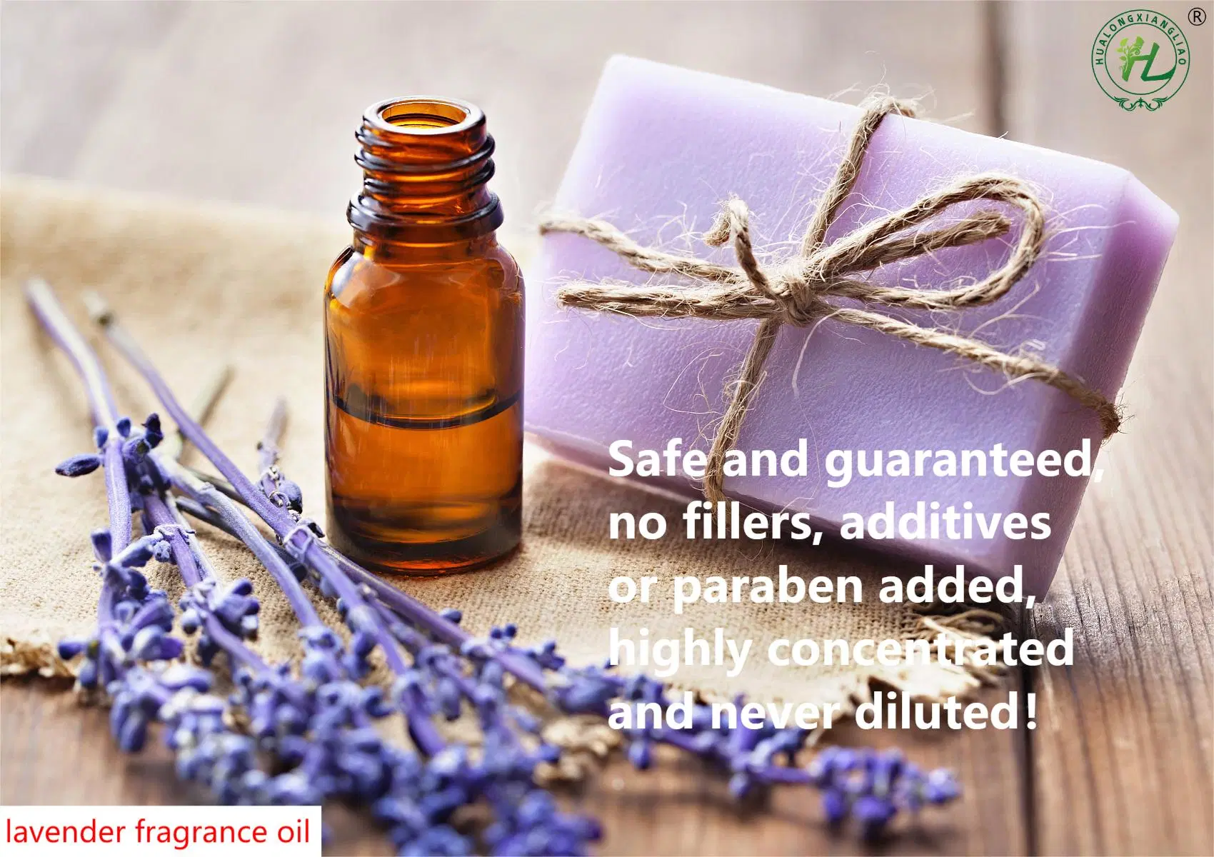 Hl- Natural Perfume Fragrance Oils Manufacturer, Bulk Highly Concentrated Lavender Fragrance Oil for Scented Soap Making Long Lasting & Sample Free