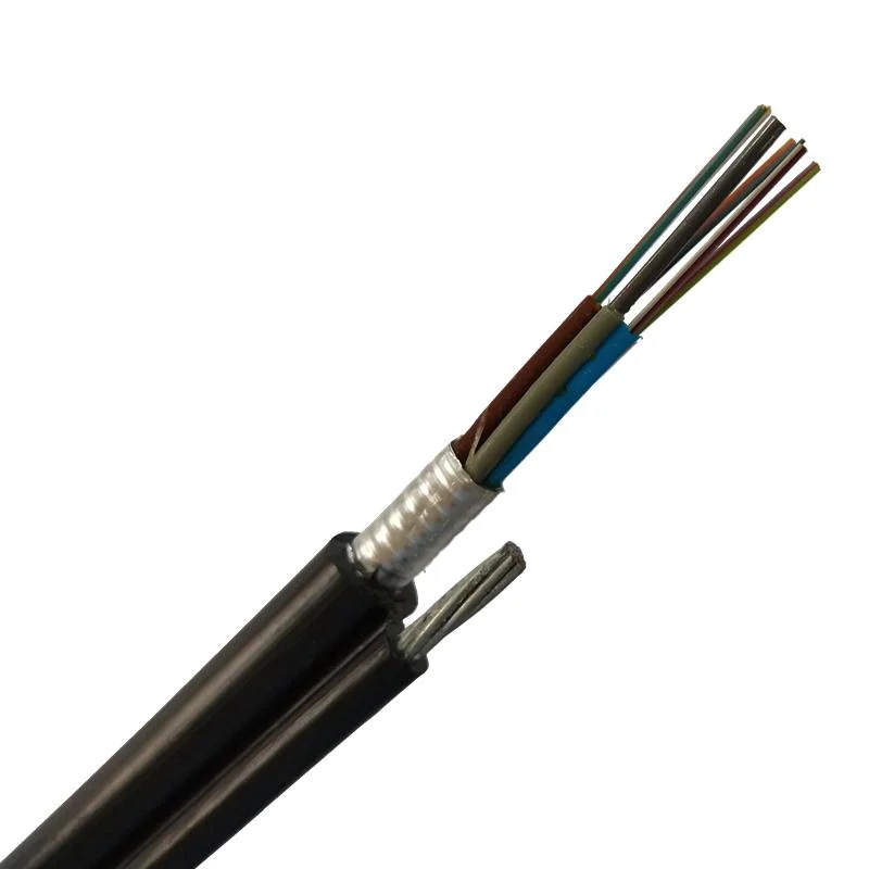 GYTC8S Stranded Loose Tube Figure 8 Armored Single Mode Low Dispersion/Attenuation Foc Fiber Optic Cable