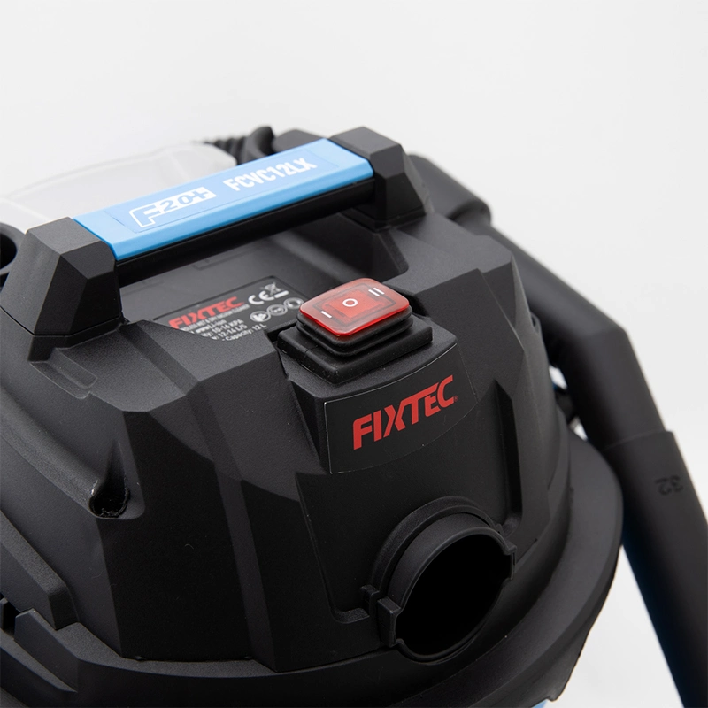 Fixtec 20V Aspiradora Inalámbrica Mini Húmeda y Seca 12L para Uso Industrial