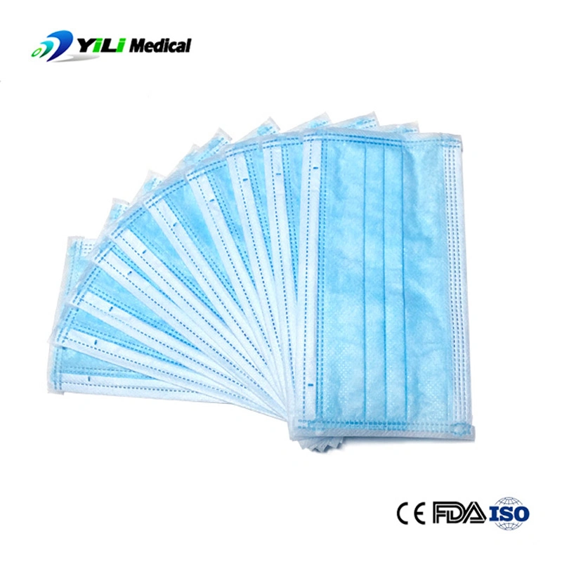 3 Ply Earloop Face Mask Medical Surgical Face Mask