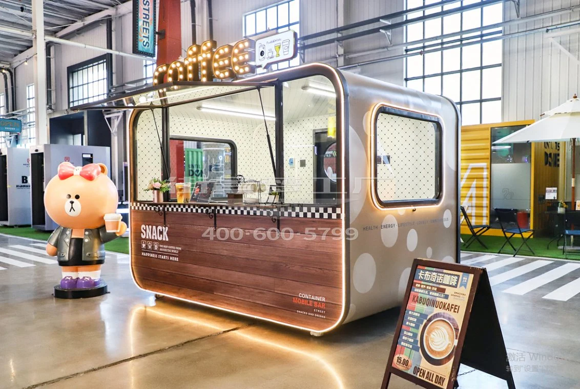 Jekeen Beer Bar Koisk Mobile Baker Shop for Europe