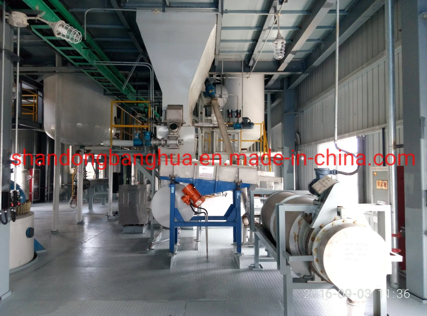 15000 Ton/Year Calcium Chloride Fluidized Bed Spray Granulation Cnbanghua