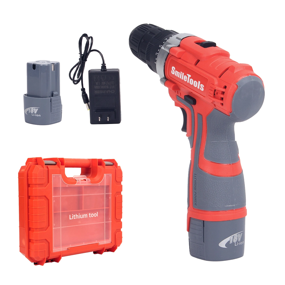 21V Multifunctional Electric Brush Rechargeable Hand Drill Screwdriver Household Lithium Power Tool Sets Home Drilling Tools
