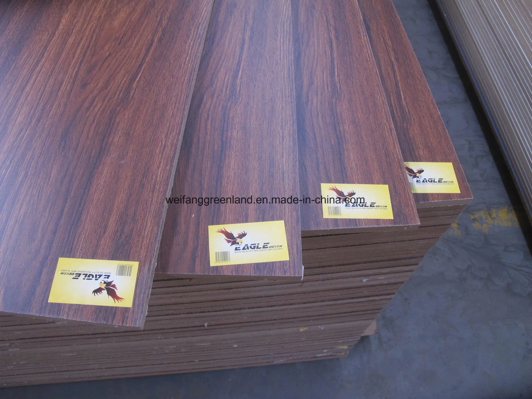 2024 New Designs Melamine Paper Laminated Plywood/MDF/Particle Board for Furniture