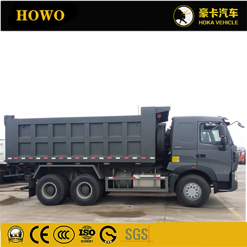 Sinotruk HOWO A7 6X4 371HP Dump Truck with Body White Color Zz3257n3847n1