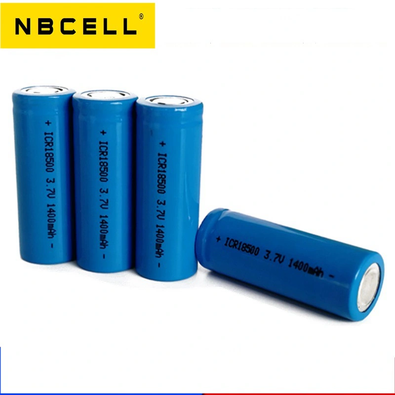 Batería de ión litio 3,7V 1000mAh 18650 batería de litio (18500, 14500, 14430, 21700, 26650)
