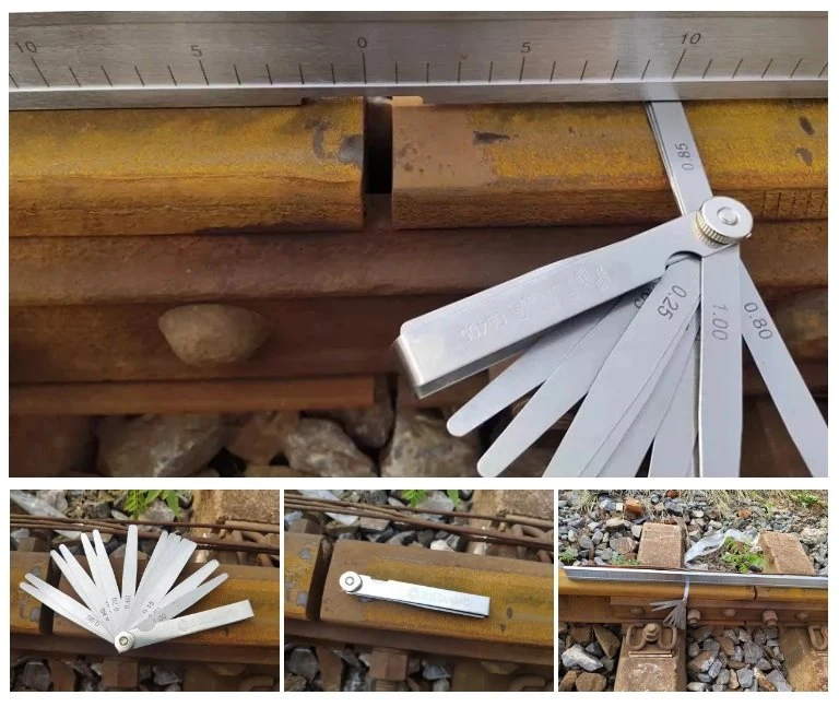 Feeler Gauge for Rail Gap Inspection