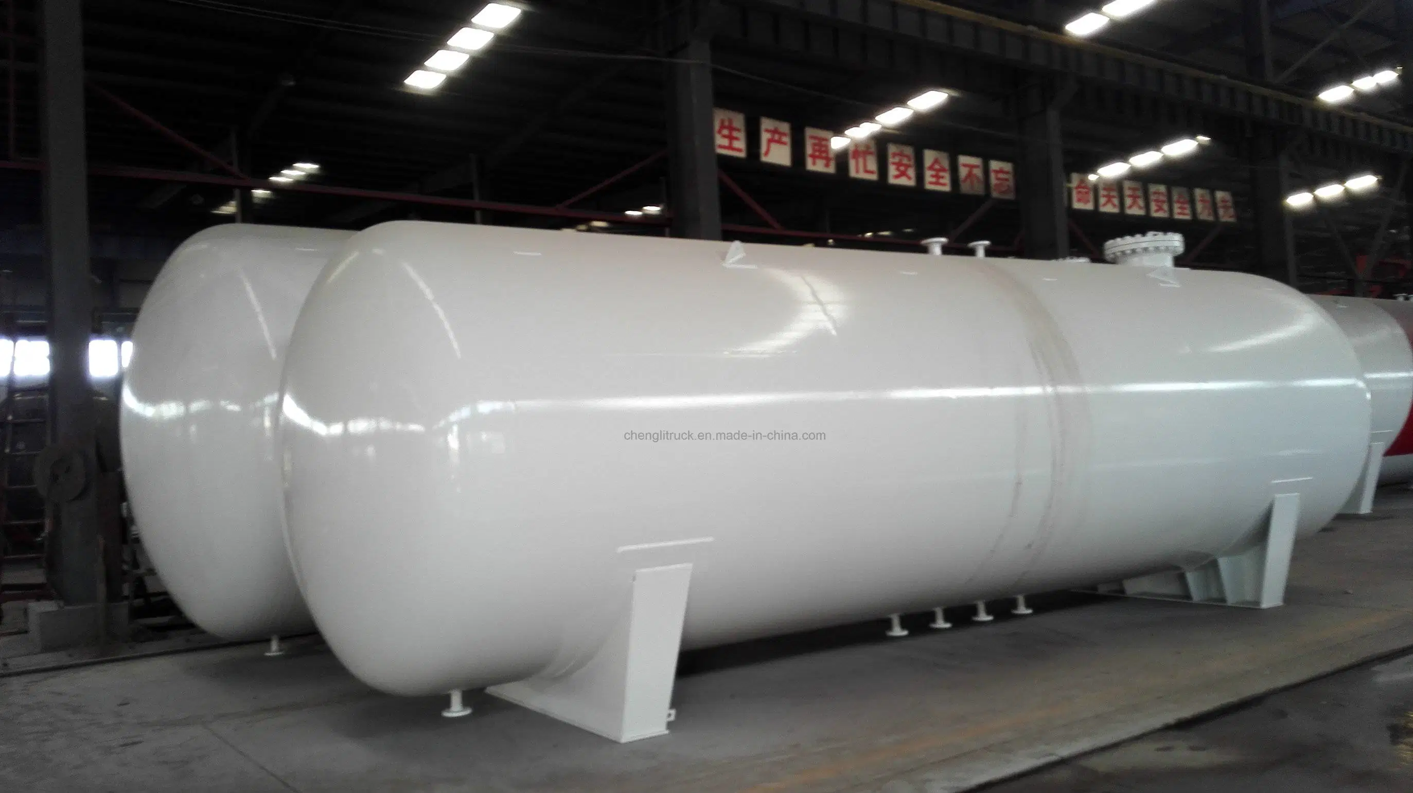 50m3 25ton LPG Bullet Storage Tanker Sirghaz for Nigeria