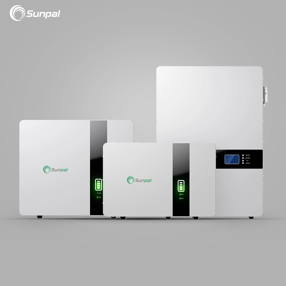 Bateria Sunpal eu LiFePO4 lítio 48V 200ah 10kwh Home Sistema de Energia solar com bateria de lítio