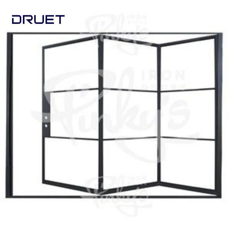 American Standard 90 Degrees Corner Closure Aluminum Folding Door for Mountain House