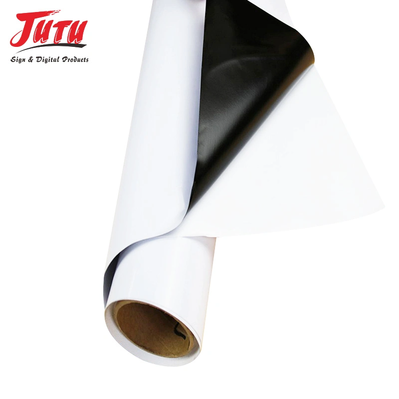 Jutu Black/White Base solvente Vinilo autoadhesivo/Impresión Eco-Solvent 80micras/100micras