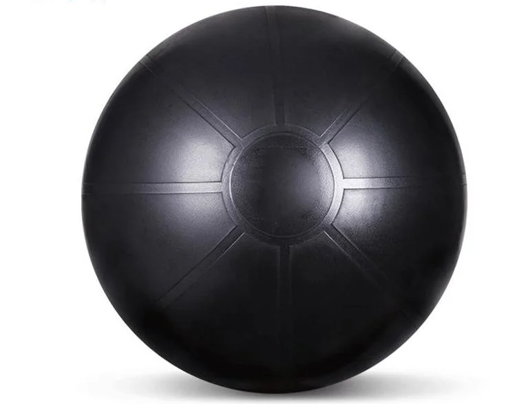 Balance Gym Ball with Circle Logos Set with Core Exercises with Ball