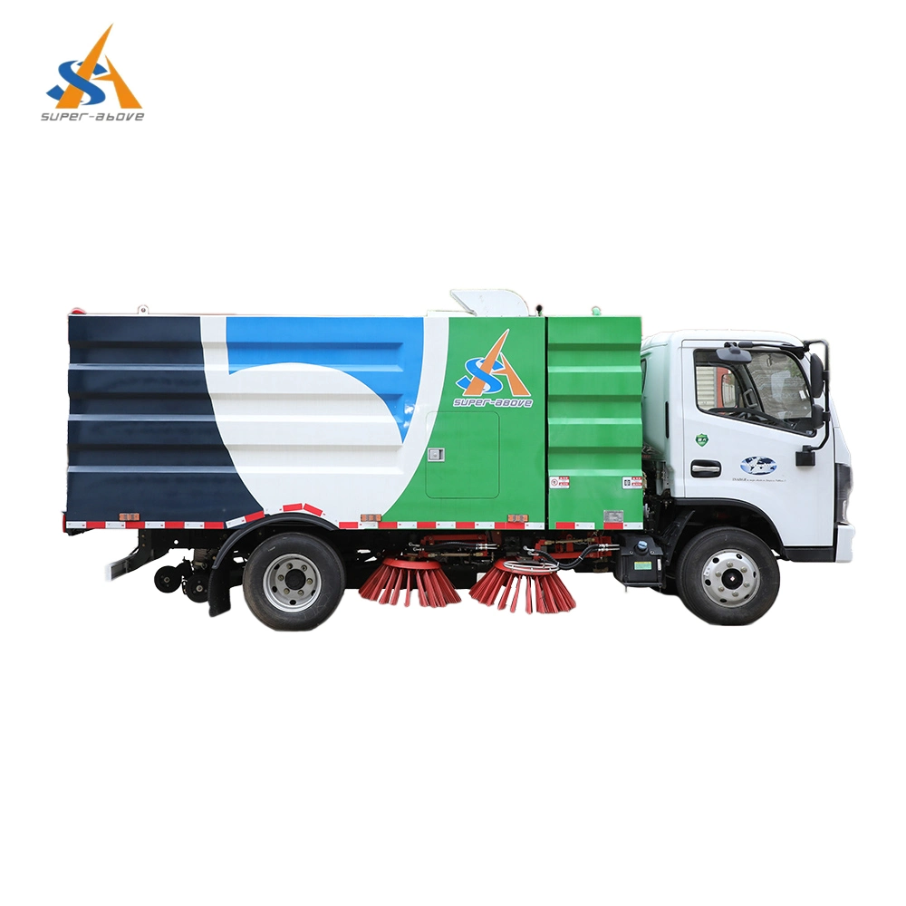 Super-Above Sweep Truck, High-Working Washing and Sweeping Truck