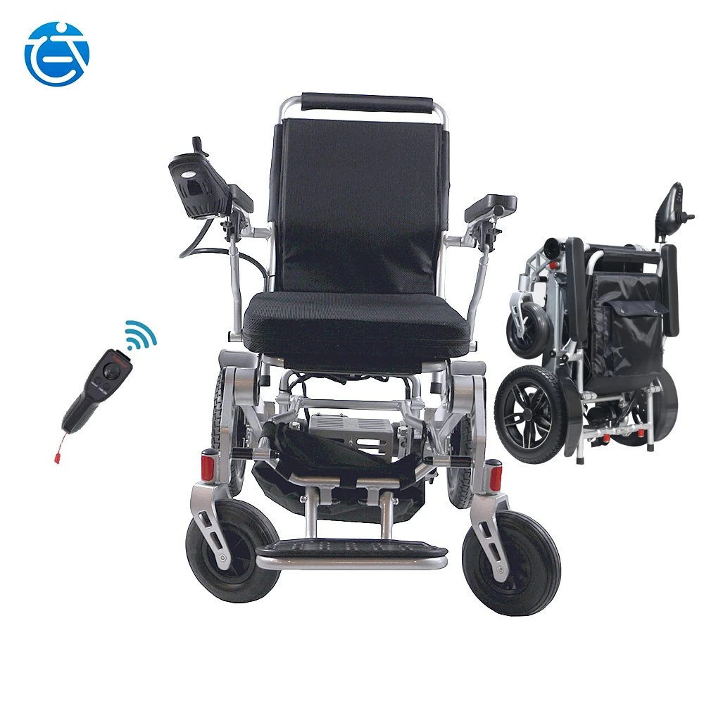 2023 New Aluminum Alloy Foldable and Foldable Electric Wheelhair for Disabled Persons