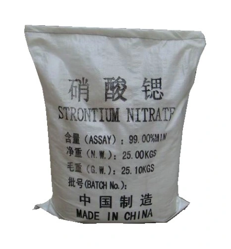 High Grade Strontiumnitrate for Industrial Use Srno3 Strontium Salt