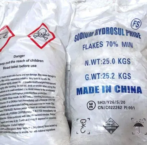 Original Factory Supply Sodium Sulphide/Sodium Sulfide with Red/Yellow 60% with Industry Grade