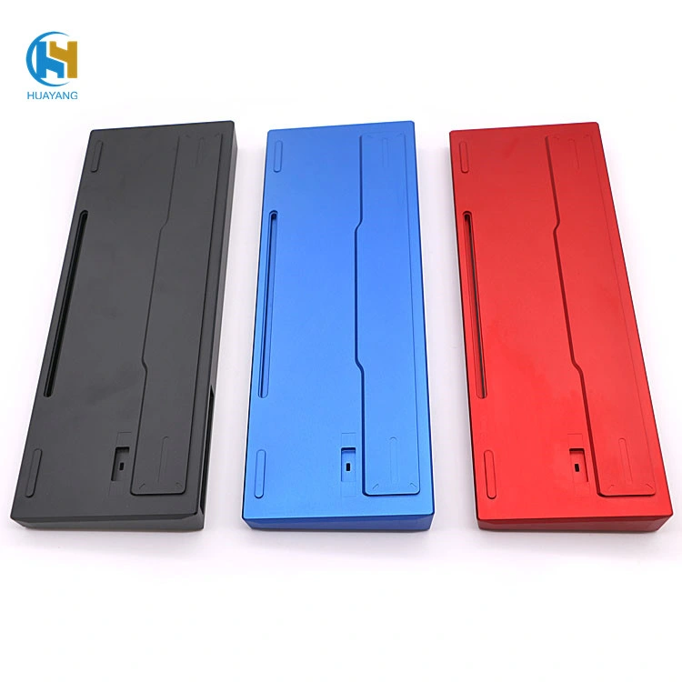 Custom CNC Machining Keyboard Plate Anodized Aluminum DIY Mechanical Keyboard Case