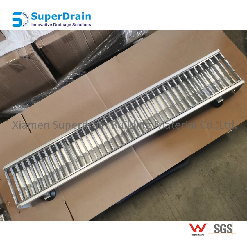 China SUS Water Strainer Grate Cover Trench Drainage System for Central Kitchen