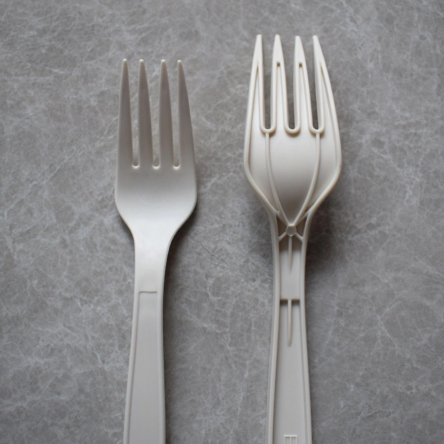 Desechables biodegradables de alta calidad de las cuchillas las horquillas de cucharas de conjuntos de almidón de maíz