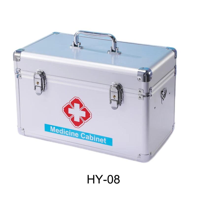 High Quality First Aid Trauma Tactical Lightweight Tool Box Medical Kits Aluminium Alloy for Fireman Relief EVA Raincoat Aid Kit Bag