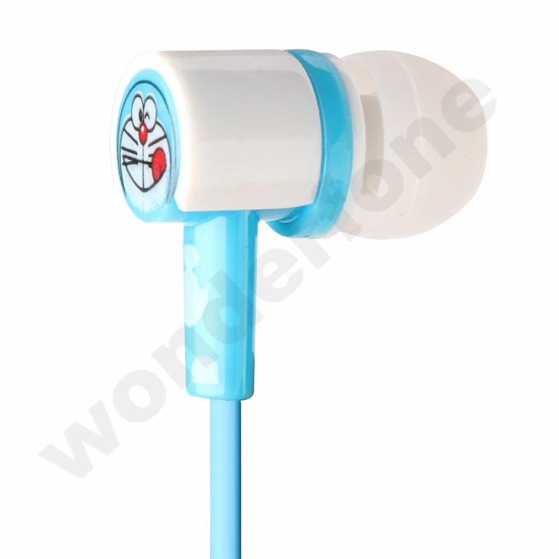 Doraemon Style Headphones with Microphone