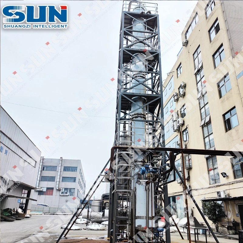 Pharmaceutical Alcohol Recovery Tower Ethanol Vacuum Distillation Tower Evaporation Column Equipment