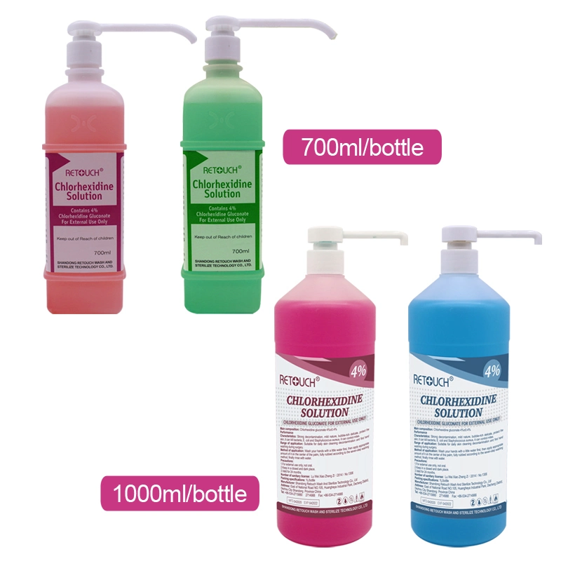 4% Chlorhexidine Surgical Hand Disinfectant Hand Soap Liquid for Hospital