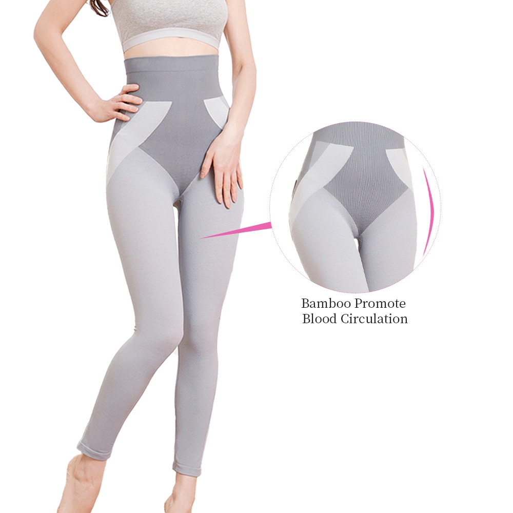 S-Shaper Wholesale/Suppliers Bamboo Pants High Waist Magnet Therapy Butt Lift Burning Fat Slimming Pants