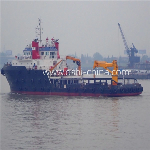 ABS Certificate Hydraulic Telescopic Knuckle Boom Offshore Crane