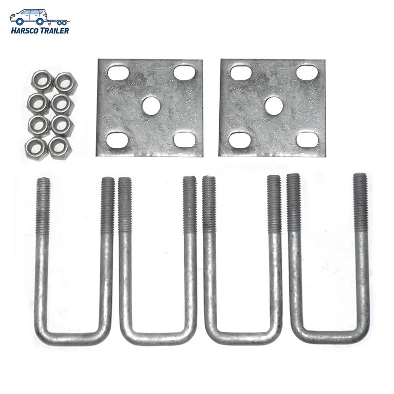 Square Head U Bolts in Stainless Steel-51X140mm