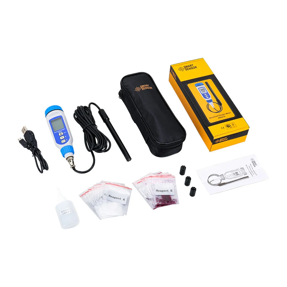 Dissolved Oxygen Analyzer Meter Digital Portable Do Pen Type Water Quality Tester