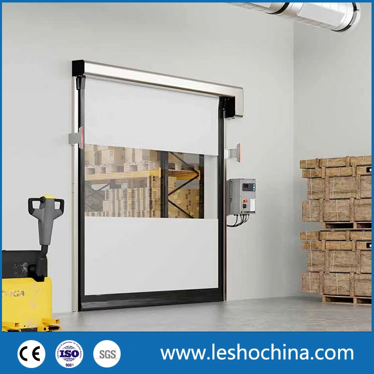 Air Tightness High Speed Rolling Shutter Door for Pharmaceutical Drug Factory