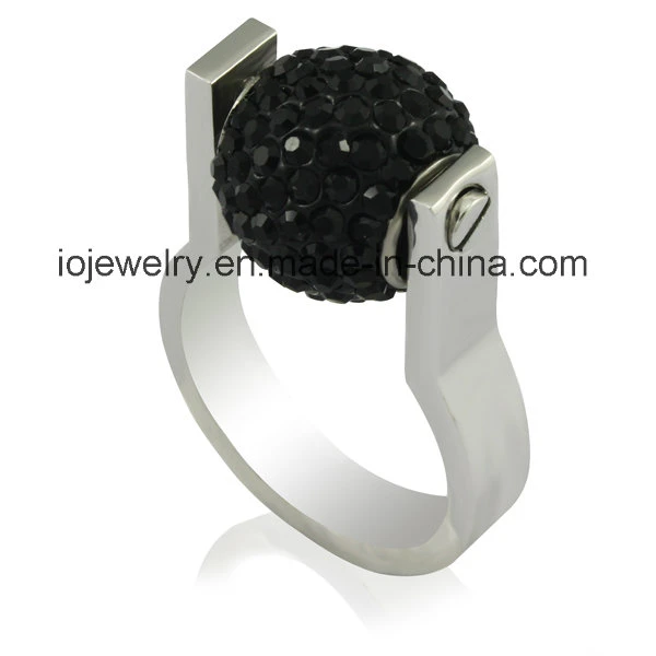 Fashion Changeable Bead Ring 316 Stainless Steel Jewelry