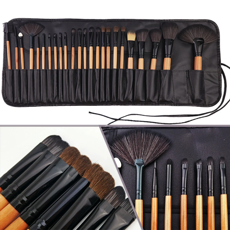 24 Makeup Brushes Beginners Set Makeup School Photo Studio Dedicated Full Set of Beauty Brushes