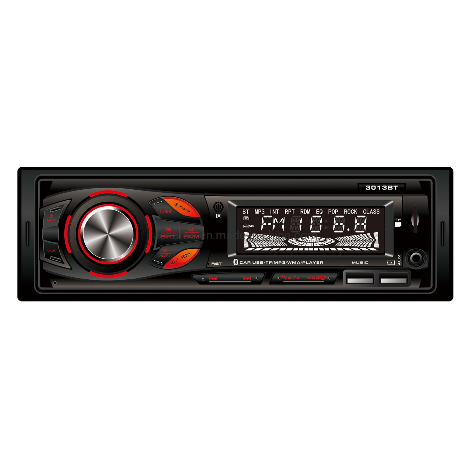 Single DIN Car Consumer Electronics MP3 Audio Head Unit