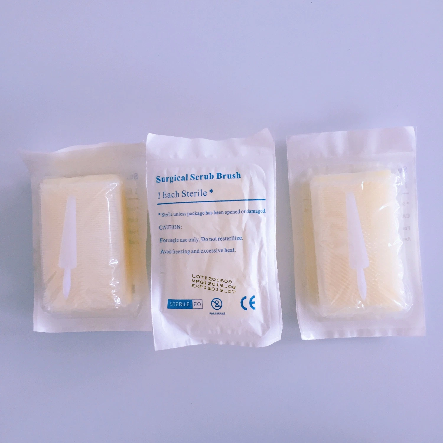 Surgical Scrub Brush Sterile Dry Chlorhexidine Gluconate Solution Povidone Iodine