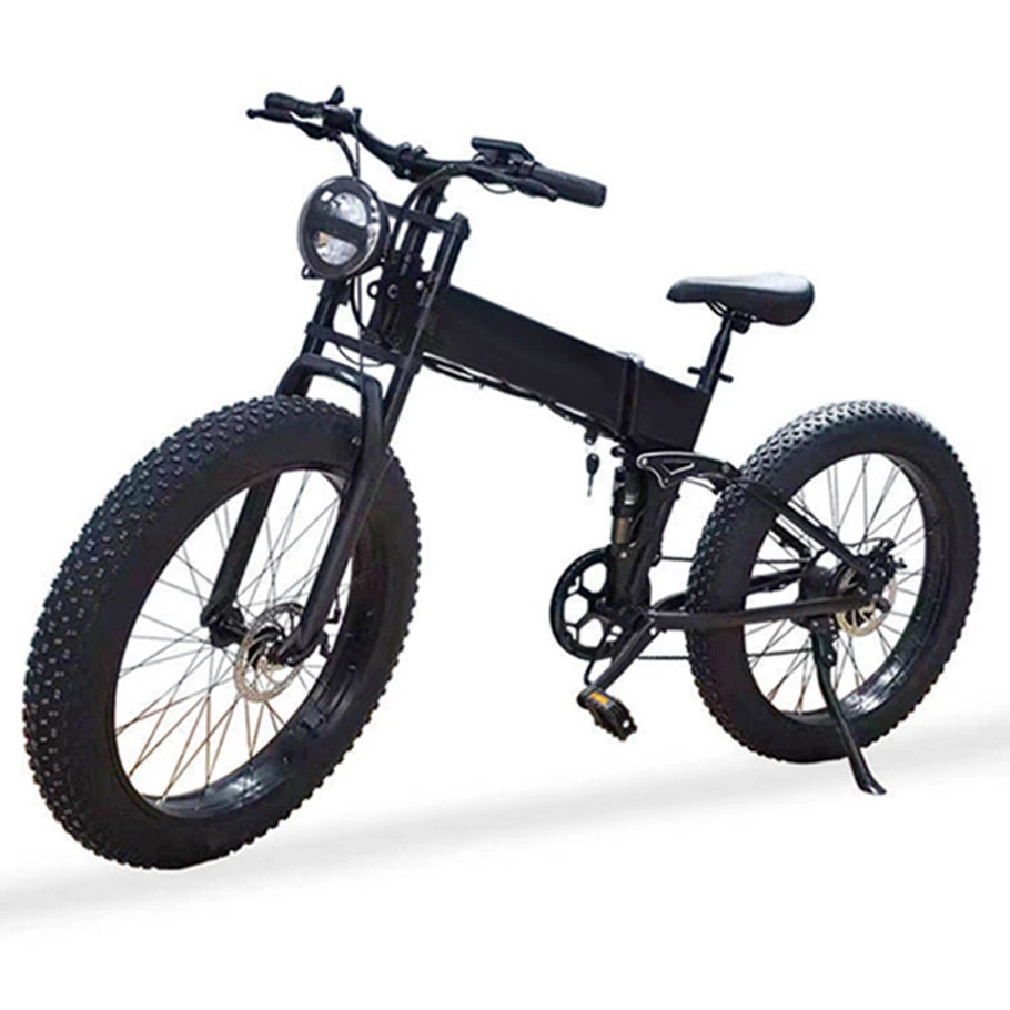 China Made Electric Bicycle 7 Speed 26 Inch Folding Electric Bike Bicycle