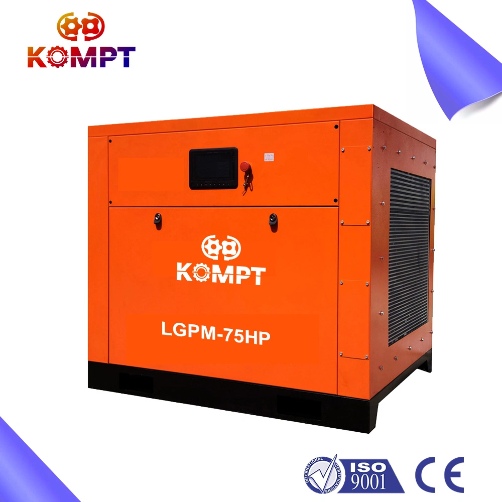 75HP Screw Compressor Compressors Manufacturers Hot Sell Price