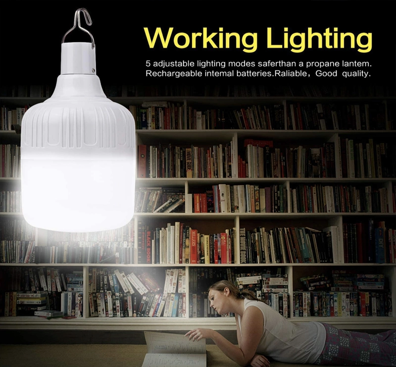 25W LED Emergency Light USB Rechargeable 3 to 6 Hours