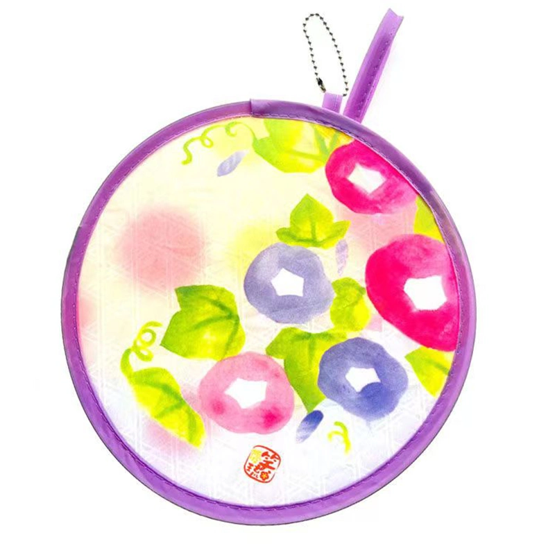 Foldable Flying Disc Fans Set Beach Flying Disc for Party Creative Gift Halloween Christmas New Year