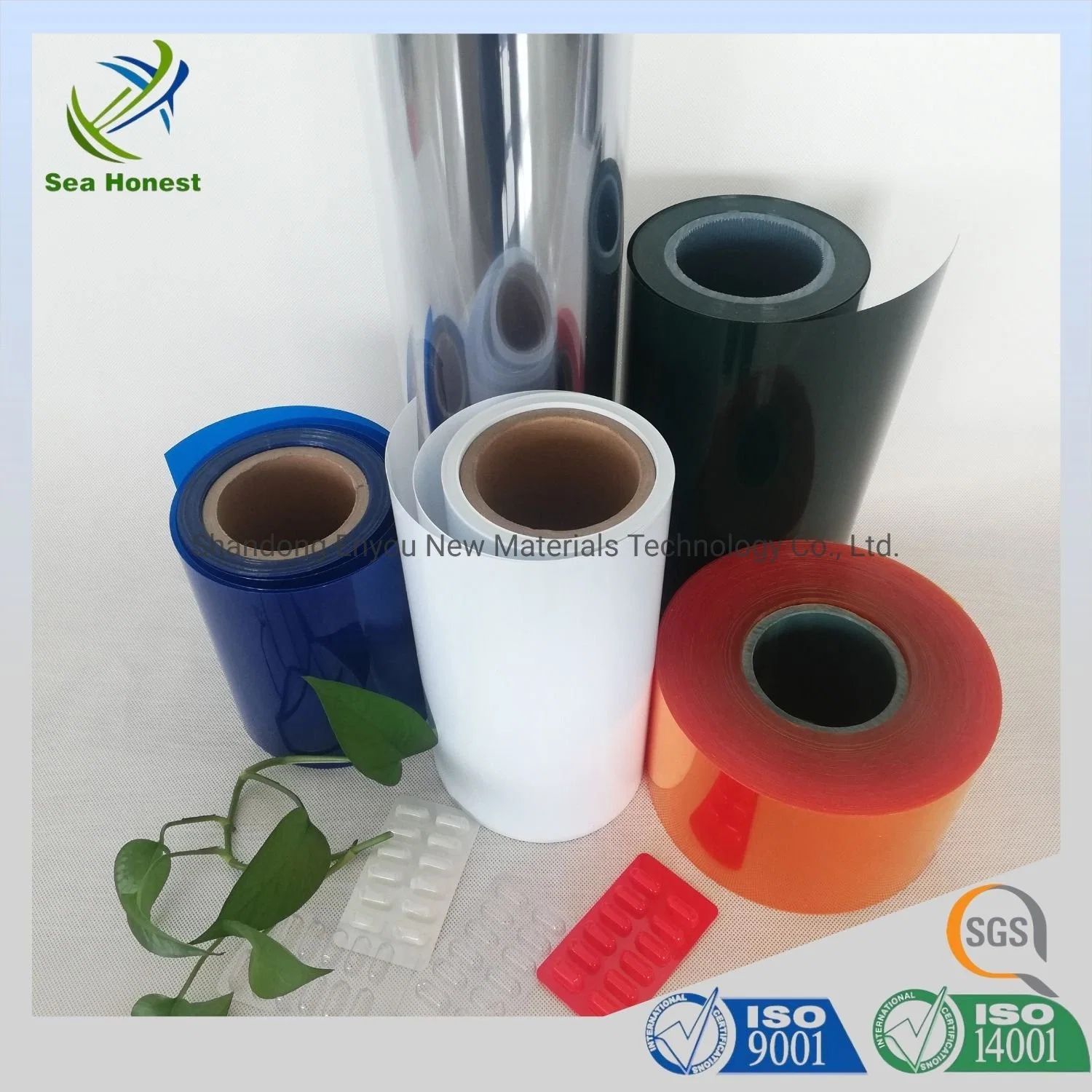 Pharmaceutical Packaging PVC PVC/PE PVC/PVDC Films for Pills Blister Pack