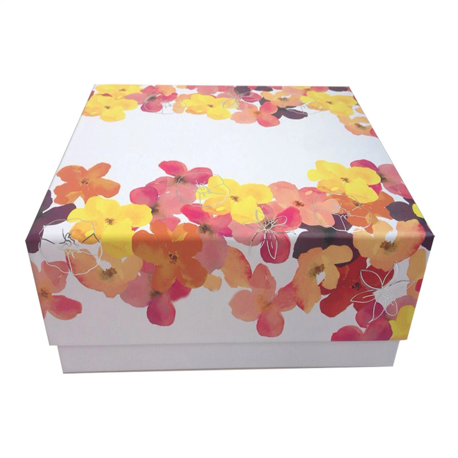 Packaging Box Printing White Cardboard Rectangular Color Gift Box Exquisite Box